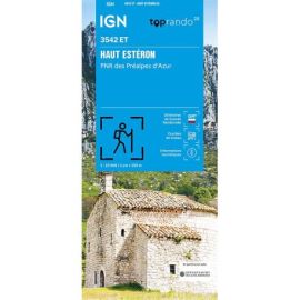 3542ET HAUT ESTERON, PREALPES DE GRASSE, PNR DU VERDON / RECTO