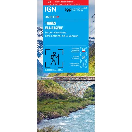 3633ETR TIGNES/ VAL D'ISERE HTE MAURIENNE-PN VANOISE-RESISTANTE