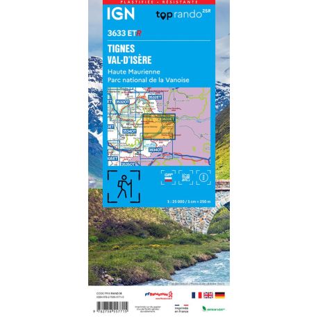 3633ETR TIGNES/ VAL D'ISERE HTE MAURIENNE-PN VANOISE-RESISTANTE