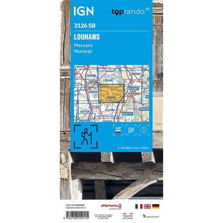 3126SB LOUHANS - CHÂTEAURENAUD - MERVANS - MONTRET