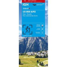 3336ETR  DEUX ALPES OLAN-MUZELLE PN ECRINS RESISTANTE  RECTO-VERSO