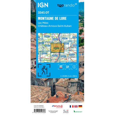 3341OT MONTAGNE DE LURE LES MEES CHATEAUX ARNOUX