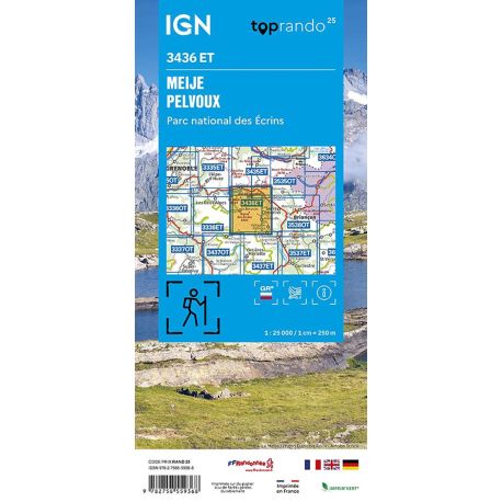 3436ET MEIJE, PELVOUX PN DES ECRINS / RECTO