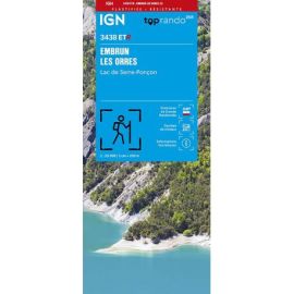 3438ETR EMBRUN - LES ORRES LAC DE SERRE PONCON - RESISTANTE