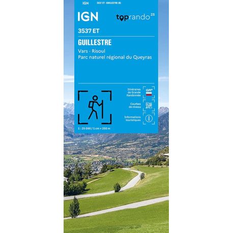 3537ET GUILLESTRE VARS RISOUL PNR DU QUEYRAS