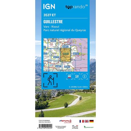 3537ET GUILLESTRE VARS RISOUL PNR DU QUEYRAS