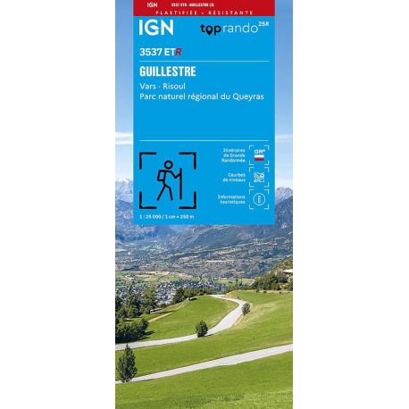 3537ETR GUILLESTRE.VARS.RISOUL. PNR DU QUEYRAS - RESISTANTE