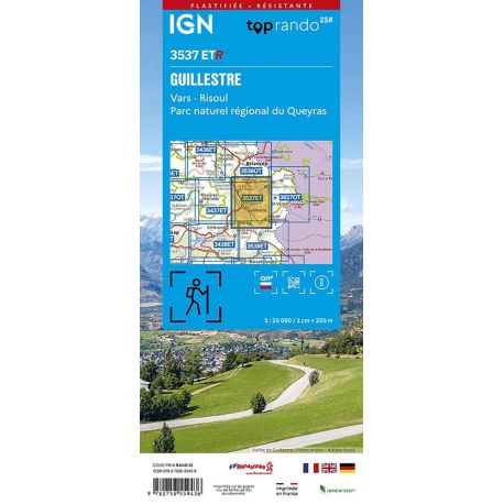 3537ETR GUILLESTRE.VARS.RISOUL. PNR DU QUEYRAS - RESISTANTE