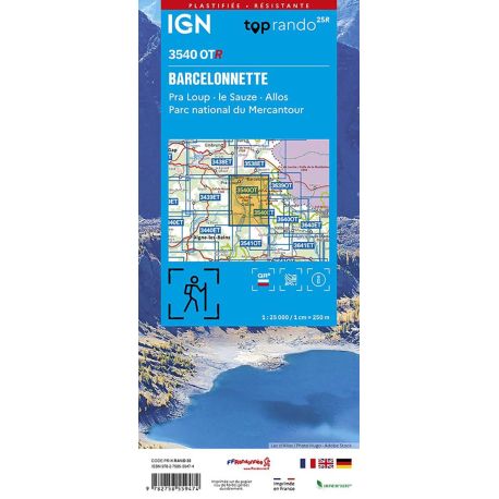 3540OTR BARCELONNETTE PRA LOUP LE SAUZE ALLOS  RESISTANTE