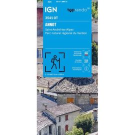 3541OT ANNOT, ST ANDRE-LES-ALPES PNR DU VERDON / RECTO