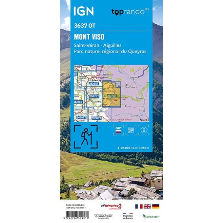 3637OT MONT VISO ST-VERAN AIGUILLES PNR DU QUEYRAS