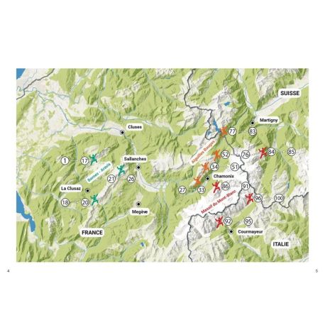 100 GRANDES VOIES PLAISIR AUTOUR DE CHAMONIX - BORNES - ARAVIS - AIGUIL
