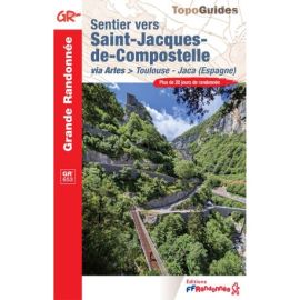 GR653 SENTIER VERS ST-JACQUES DE DE COMPOSTELLE ARLES TOULOUSE JACA
