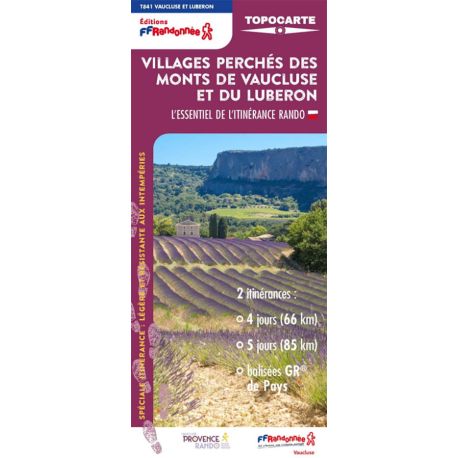 GRP VILLAGES PERCHES DES MONTS DU VAUCLUSE ET DU LUBERON T841