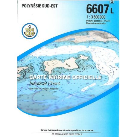 6607L POLYNESIE SUD EST PACIFIQUE SUD