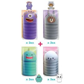 PACK 12 TROUSSES EXTENSIBLES SILICONE (4 MODELES / 3 EX)