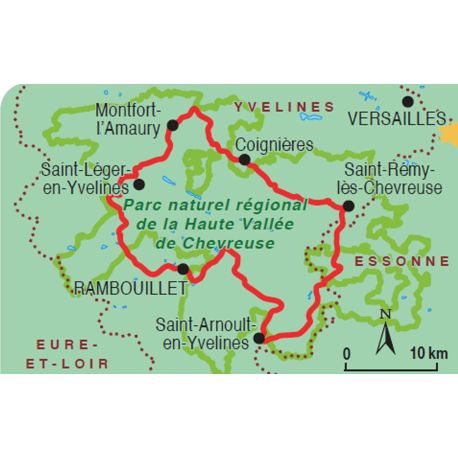 GR GRAND TOUR DE LA VALLEE DE CHEVREUSE T781