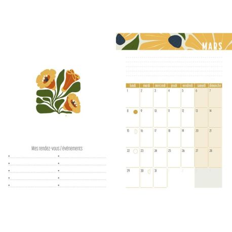 AGENDA FLEURS 2027