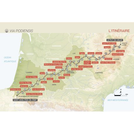 VIA PODIENSIS LA VOIE DU PUY CHEMIN DE COMPOSTELLE