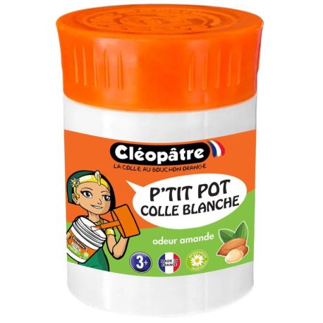 PACK 6 EX P'TIT POT COLLE BLANCHE EN PATE 35G