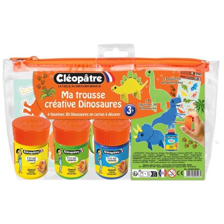 PACK 3 EX TROUSSE CREATIVE DINO
