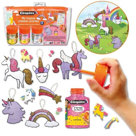PACK 6 EX TROUSSE CREATIVE LICORNES