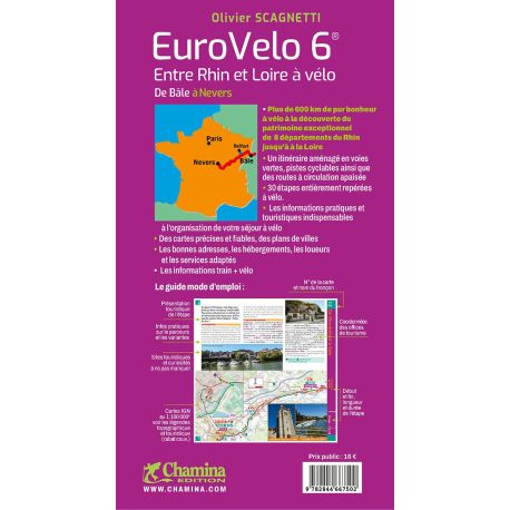 EUROVÉLO 6 ENTRE RHIN ET LOIRE A VELO-DE BALE A NEVERS