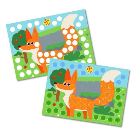 PACK 10 EX ATELIER GOMMETTES PRAIRIE 4 PLANCHES+288 GOMMETTES