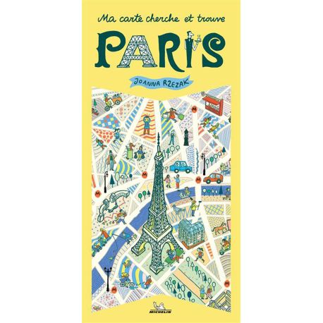 PARIS - MA CARTE CHERCHE ET TROUVE