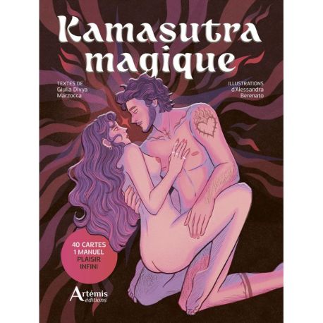 COFFRET KAMASUTRA MAGIQUE - 40 CARTES + 1 MANUEL