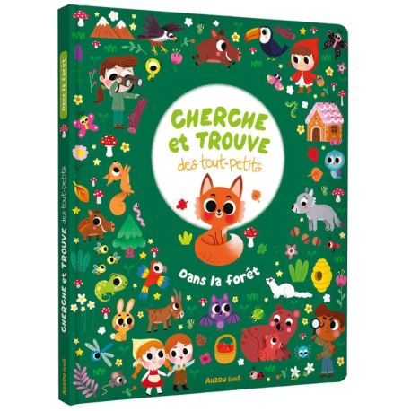DANS LA FORÊT - CHERCHE ET TROUVE DES TOUT-PETITS