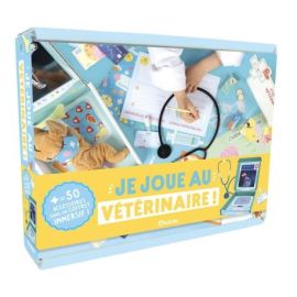 JE JOUE AU VÉTÉRINAIRE MON COFFRET METIER + DE 50 ACCESSOIRES