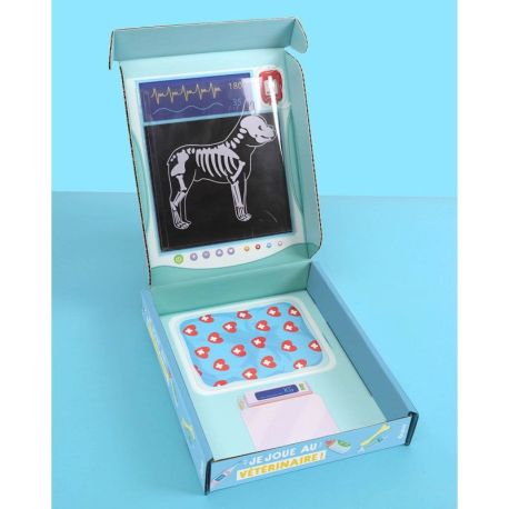 JE JOUE AU VÉTÉRINAIRE MON COFFRET METIER + DE 50 ACCESSOIRES