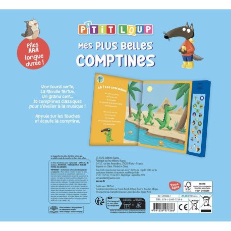 P'TIT LOUP - MES PLUS BELLES COMPTINES