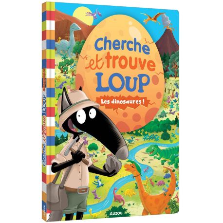 LES DINOSAURES - CHERCHE ET TROUVE GEANT LOUP