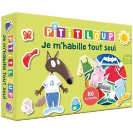 P'TIT LOUP - JE M'HABILLE TOUT SEUL MON PETIT COFFRET AIMANTE