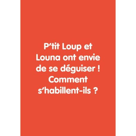 P'TIT LOUP - JE M'HABILLE TOUT SEUL MON PETIT COFFRET AIMANTE