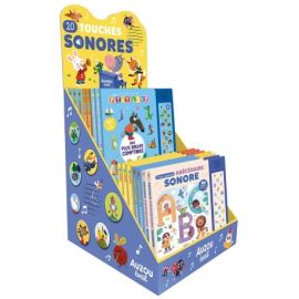 PLV PLEINE DE TABLE LIVRES SONORES 20 TOUCHES - 14 VOL