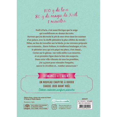 ROMANCE DE L'AVENT - COSY LOVE & CHRISTMAS CRIME -COLLECTOR-PISTACHE