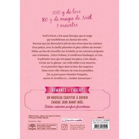 ROMANCE DE L'AVENT - COSY LOVE & CHRISTMAS CRIME - EDITION COLLECTOR - PARFUM FRAMBOISE