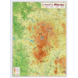 LE MASSIF DU MORVAN 42,6 X 31,7 CM