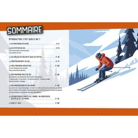 MES PREMIERS PAS EN SKI