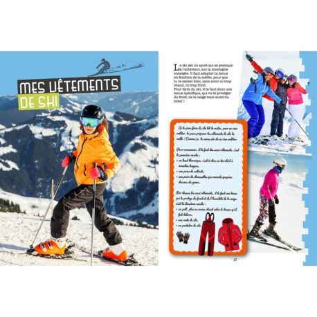 MES PREMIERS PAS EN SKI