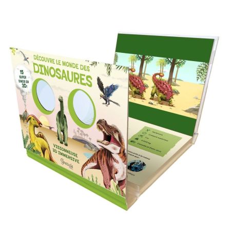 DÉCOUVRE LE MONDE DES DINOSAURES EN 3D