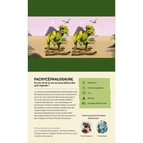 DÉCOUVRE LE MONDE DES DINOSAURES EN 3D