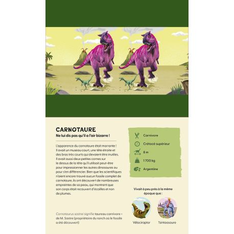 DÉCOUVRE LE MONDE DES DINOSAURES EN 3D