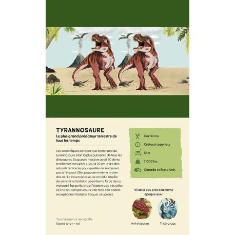DÉCOUVRE LE MONDE DES DINOSAURES EN 3D