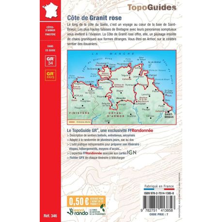 GR34/GR341 COTE DE GRANIT ROSE 346
