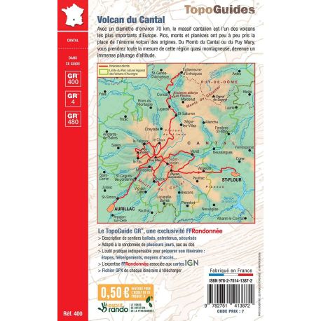 GR4/GR400 VOLCAN DU CANTAL : PAYS DE ST FLOUR 400