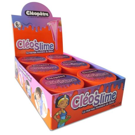 DISPLAY 6 POTS CLEO'SLIME DE 120G